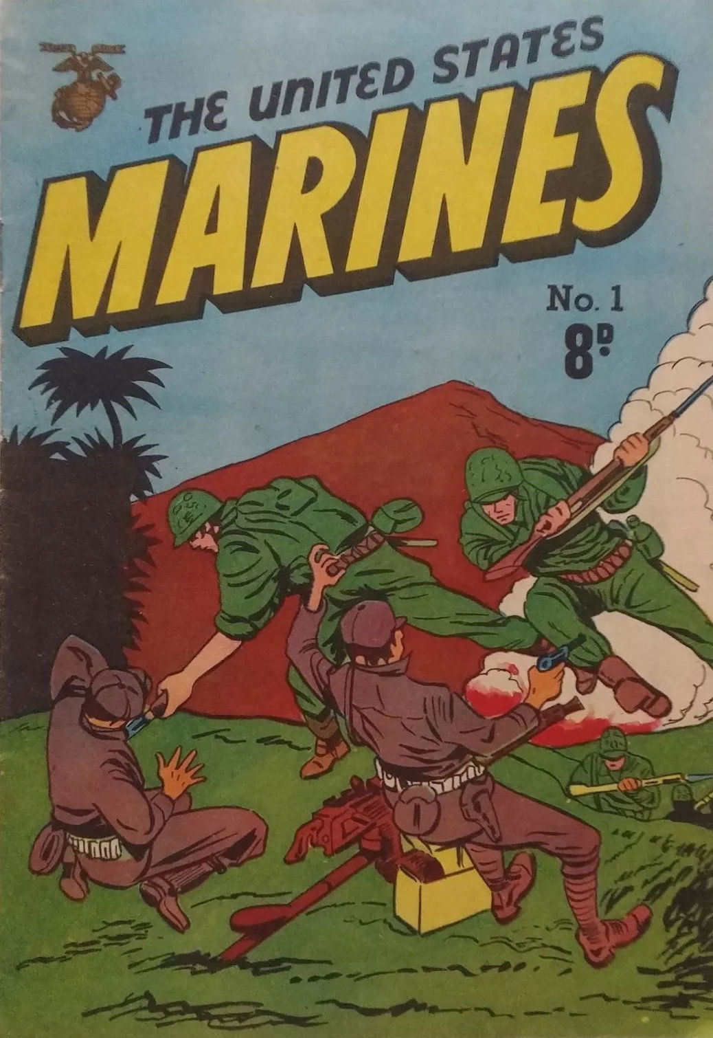 The United States Marines (Cleland, 1954 series) #1 ([April 1954?])