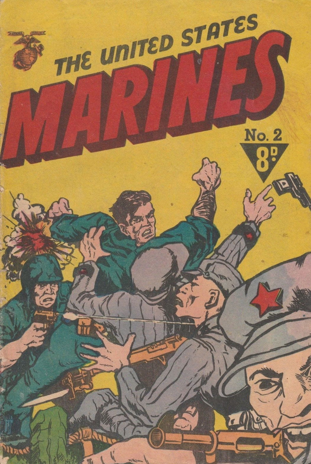 The United States Marines (Cleland, 1954 series) #2 ([May 1954?])