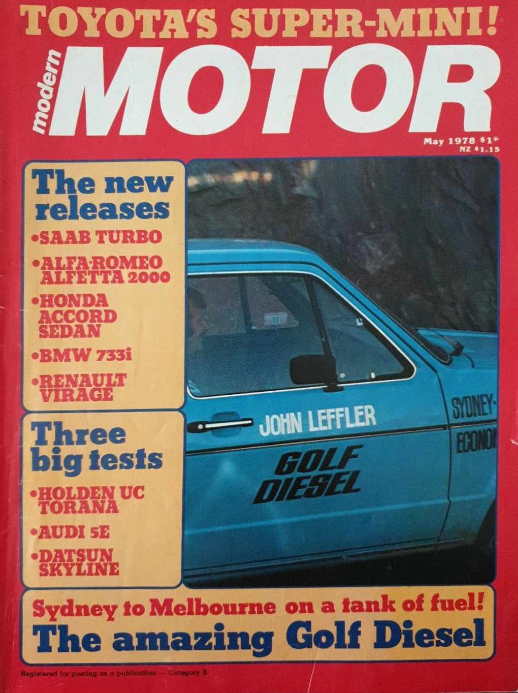 Modern Motor (Modern Magazines, 1976? series) v24#12 (May 1978)