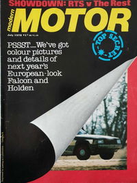 Modern Motor (Modern Magazines, 1976? series) v25#2 July 1978