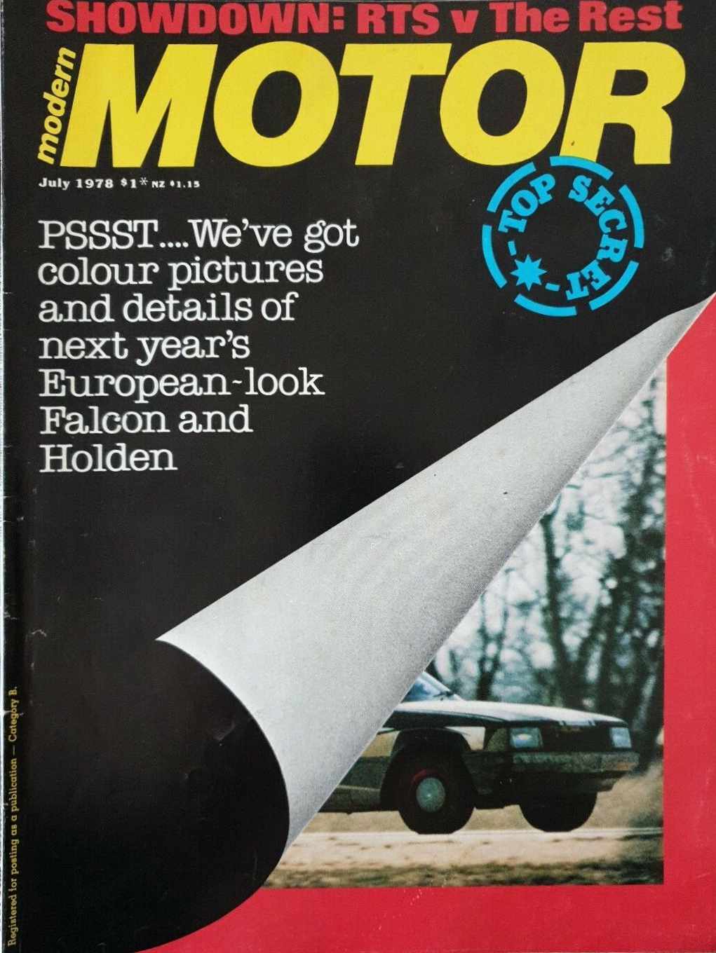 Modern Motor (Modern Magazines, 1976? series) v25#2 (July 1978)