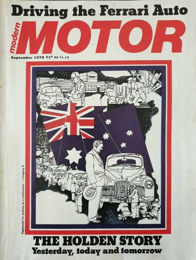 Modern Motor (Modern Magazines, 1976? series) v25#4 September 1978