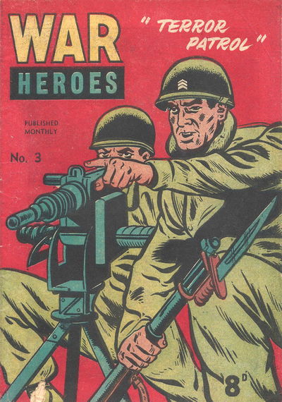 War Heroes (Blue Diamond, 1954 series) #3 ([March 1954?])