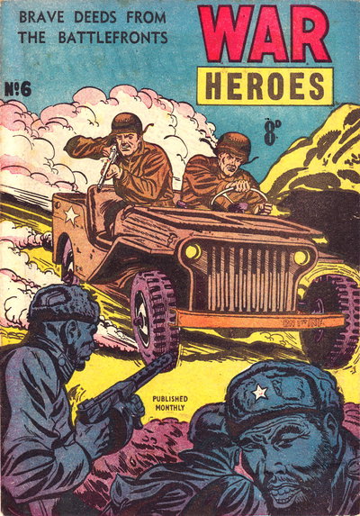 War Heroes  #6 ([June 1954?])