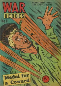 War Heroes (Blue Diamond, 1954 series) #8 ([May 1957?])