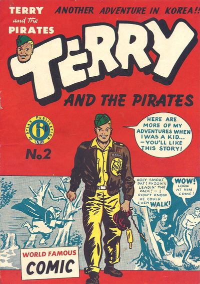 Terry and the Pirates (Atlas, 1951 series) #2 [January 1951?]