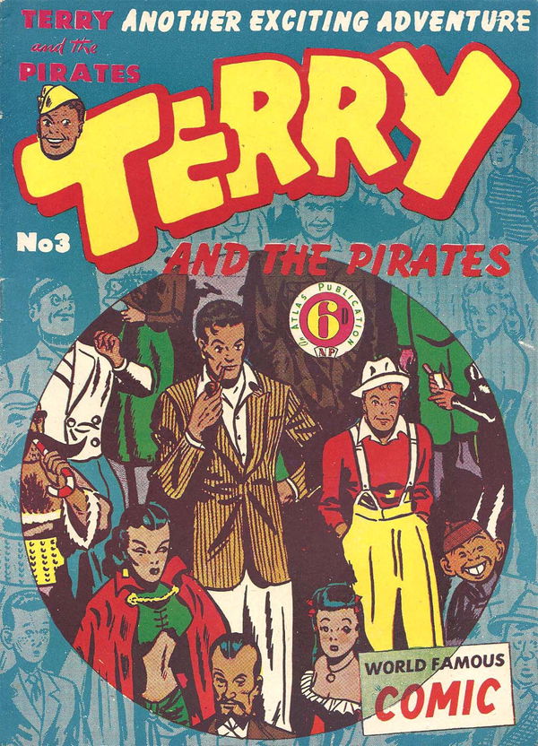 Terry and the Pirates (Atlas, 1951 series) #3 ([February 1951?])