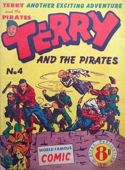 Terry and the Pirates (Atlas, 1951 series) #4 [1951?]