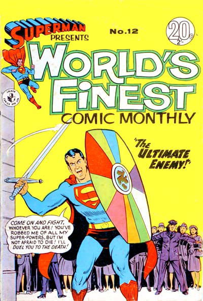 Superman Presents World's Finest Comic Monthly (Colour Comics, 1965 series) #12