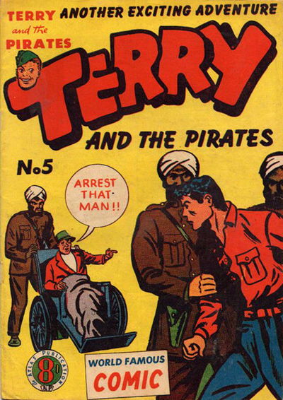 Terry and the Pirates (Atlas, 1951 series) #5 [April 1951?]