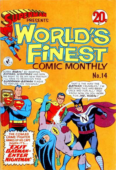 Superman Presents World's Finest Comic Monthly (Colour Comics, 1965 series) #14 ([June 1966?])