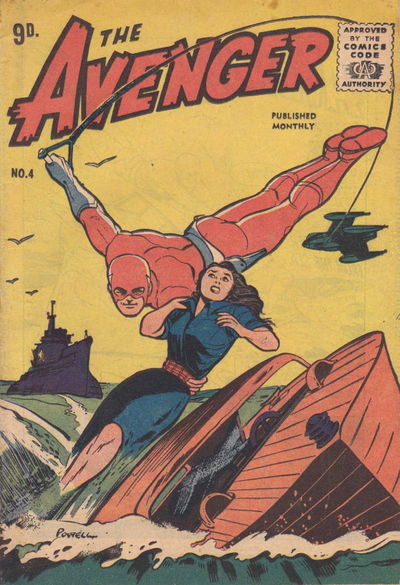 The Avenger (Avon, 1955? series) #4 [January 1956?]