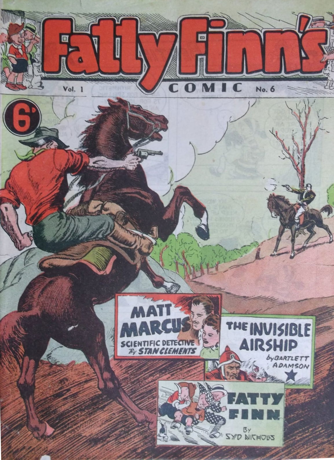 Fatty Finn's Comic (Fatty Finn, 1946 series) v1#6 ([September 1946?])