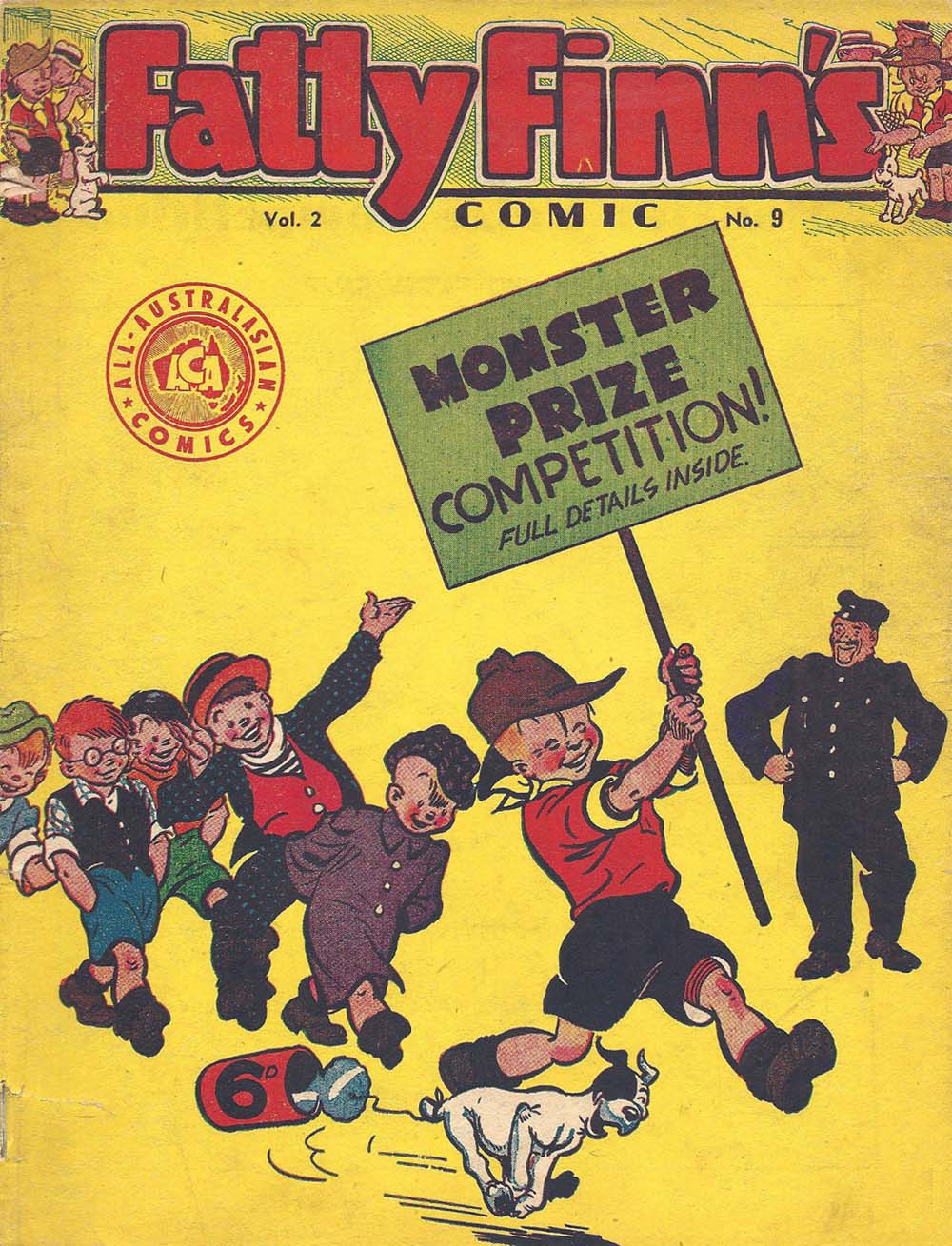 Fatty Finn's Comic (Fatty Finn, 1946 series) v2#9 ([December 1947?])