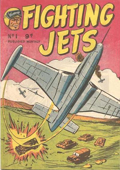 Fighting Jets (Crestwood, 1956? series) #1 [February 1956?]