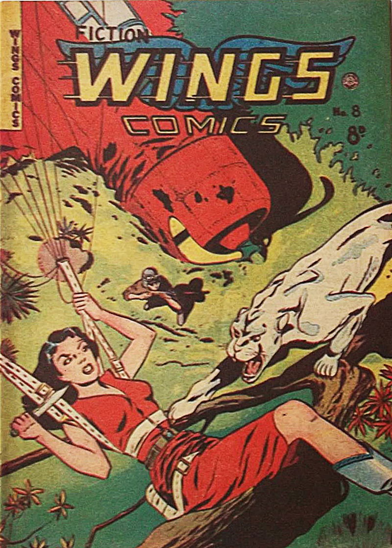 Fiction Wings Comics (HJ Edwards, 1951 series) #8 ([September 1951?])