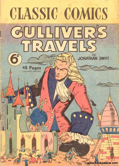 Classic Comics (Ayers & James, 1947 series) #1 — Gulliver's Travels