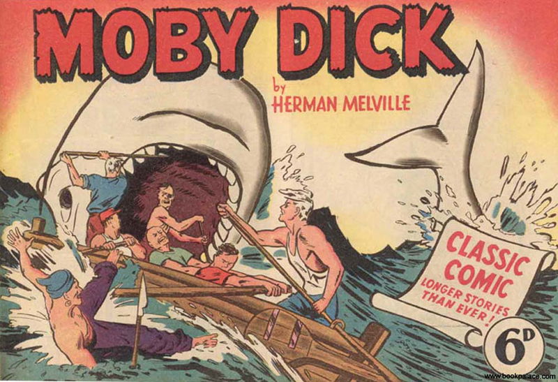 Classic Comics (Ayers & James, 1947 series) #18 — Moby Dick ([October 1948?])