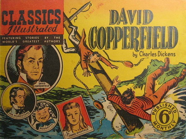 Classics Illustrated (Ayers & James, 1949 series) #24 — David Copperfield ([April 1949?])
