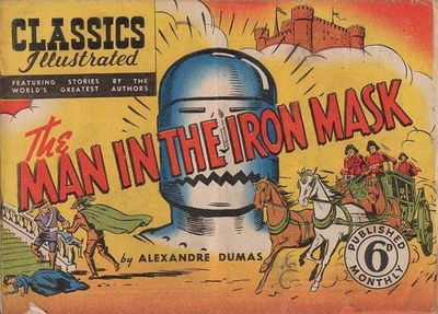 Classics Illustrated (Ayers & James, 1949 series) #28 — The Man in the Iron Mask