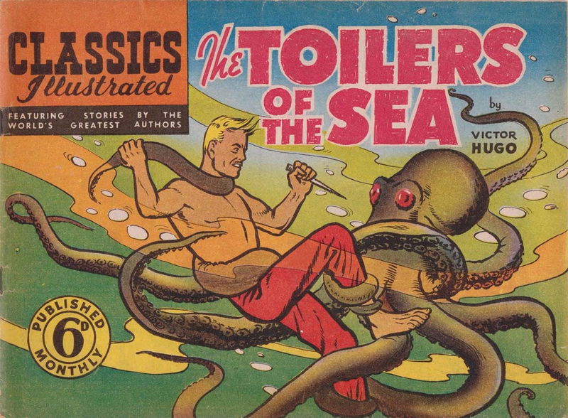 Classics Illustrated (Ayers & James, 1949 series) #29 — The Toilers of the Sea ([September 1949?])