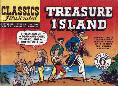 Classics Illustrated (Ayers & James, 1949 series) #31 — Treasure Island