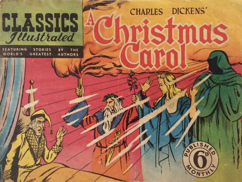 Classics Illustrated (Ayers & James, 1949 series) #32 — A Christmas Carol ([December 1949?])