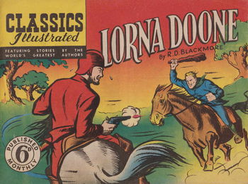 Classics Illustrated (Ayers & James, 1949 series) #34 — Lorna Doone ([February 1950?])