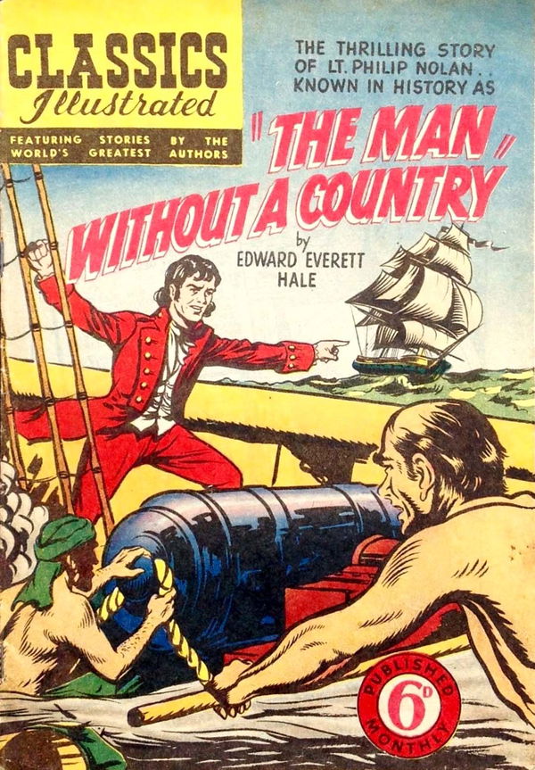 Classics Illustrated (Ayers & James, 1949 series) #39 ([July 1950?]) —The Man Without a Country