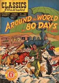 Classics Illustrated (Ayers & James, 1949 series) #41 — Around the World in 80 Days