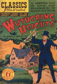 Classics Illustrated (Ayers & James, 1949 series) #42 — Wuthering Heights