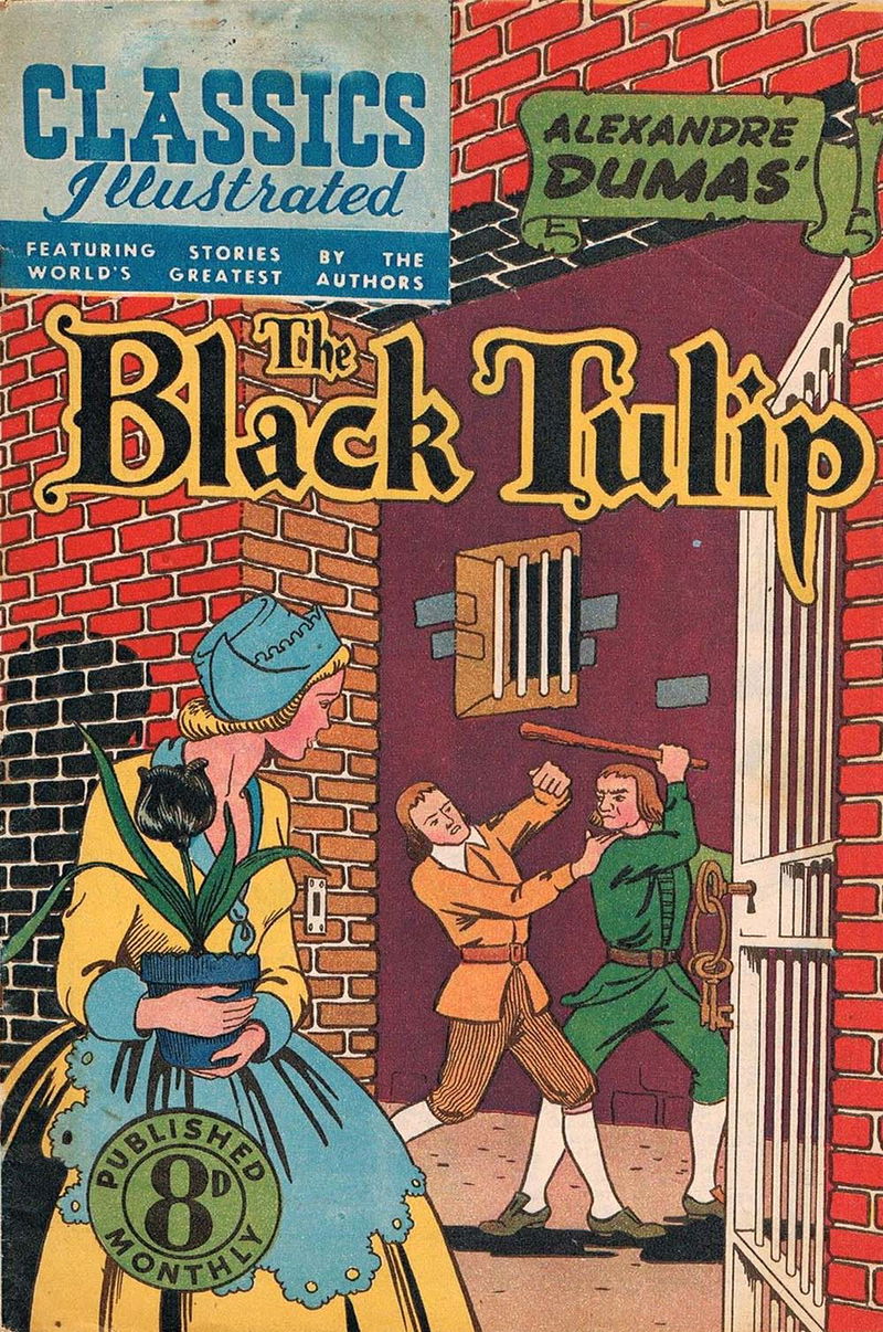 Classics Illustrated (Ayers & James, 1949 series) #48 — The Black Tulip ([April 1951?])