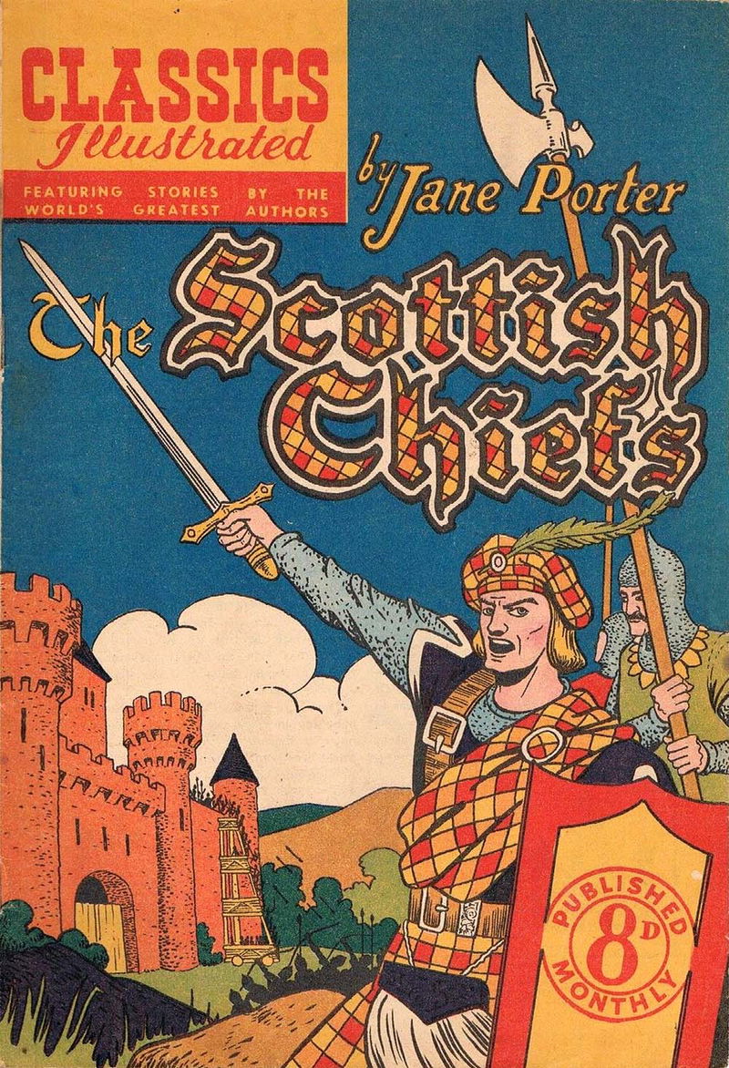 Classics Illustrated (Ayers & James, 1949 series) #49 — The Scottish Chiefs ([May 1951?])