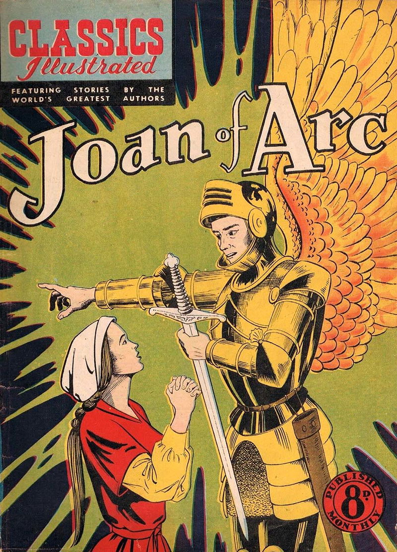 Classics Illustrated (Ayers & James, 1949 series) #52 — Joan of Arc ([August 1951?])