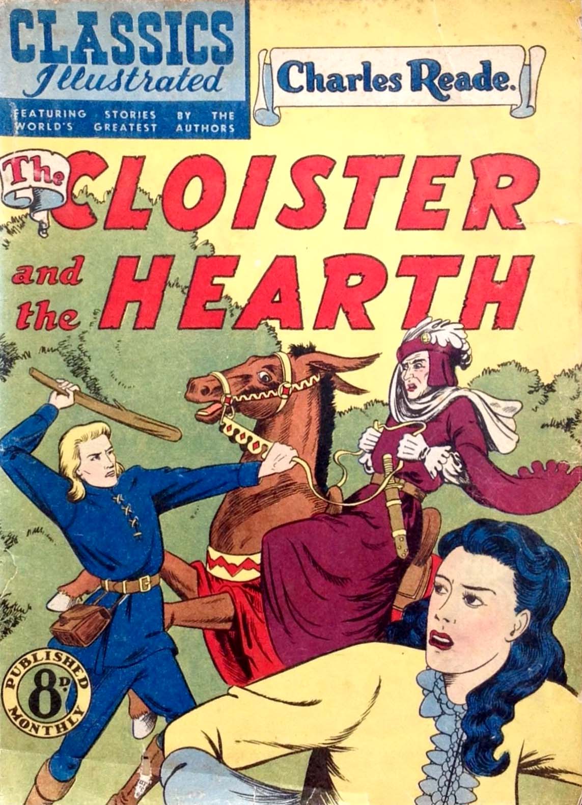 Classics Illustrated (Ayers & James, 1949 series) #53 — The Cloister and the Hearth ([September 1951?])