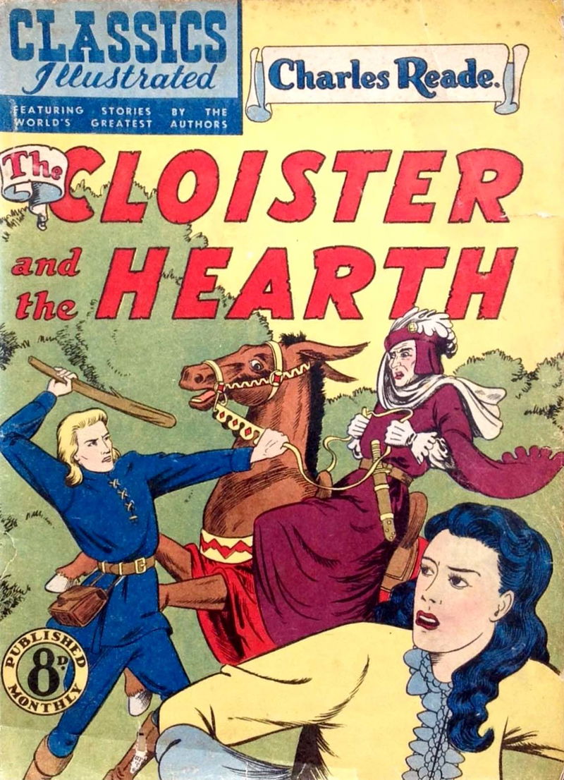 Classics Illustrated (Ayers & James, 1949 series) #53 — The Cloister and the Hearth ([September 1951?])