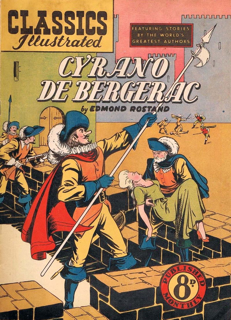 Classics Illustrated (Ayers & James, 1949 series) #54 — Cyrano de Bergerac ([October 1951?])