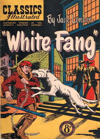 Classics Illustrated (Ayers & James, 1949 series) #55 — White Fang