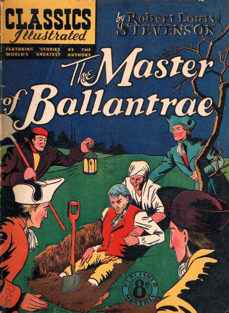 Classics Illustrated (Ayers & James, 1949 series) #57 — The Master of Ballantrae ([January 1952?])
