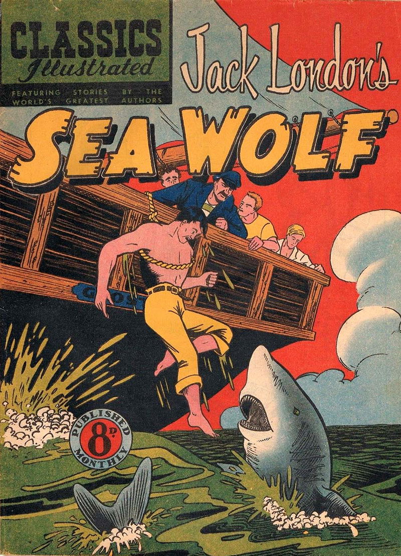 Classics Illustrated (Ayers & James, 1949 series) #60 — Sea Wolf ([April 1952?])