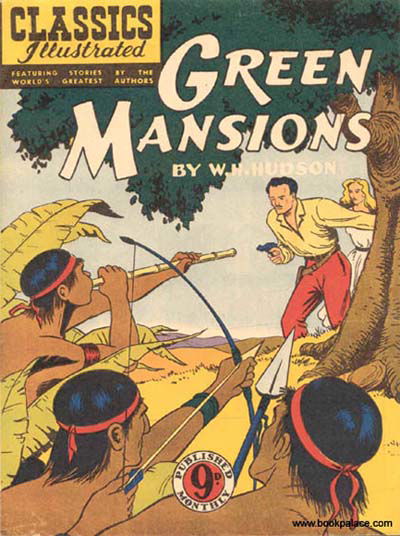 Classics Illustrated (Ayers & James, 1949 series) #64 — Green Mansions ([August 1952?])