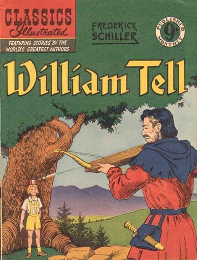 Classics Illustrated (Ayers & James, 1949 series) #68 — William Tell ([December 1952?])