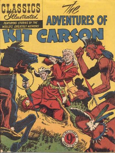 Classics Illustrated (Ayers & James, 1949 series) #71 — The Adventures of Kit Carson ([March 1953?])