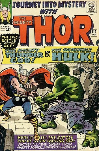 The Mighty Thunder God! Vs. the Incredible Hulk!