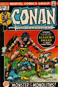 Conan the Barbarian (Marvel, 1970 series)  #21 (December 1972) — The Monster of the Monoliths!