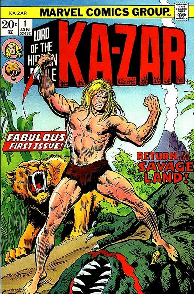 Ka-Zar  #1 (January 1974)