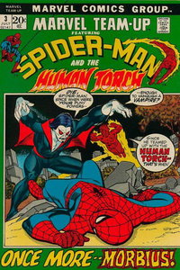 Marvel Team-Up (Marvel, 1972 series)  #3 (July 1972) — Once More--Morbius!