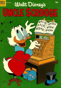 Uncle Scrooge (Dell, 1953 series) #5