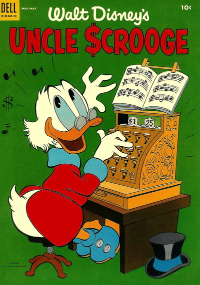 Walt Disney's Uncle Scrooge  #5 (March-May 1954)