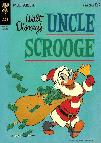 Walt Disney Uncle Scrooge  #40 (January 1963)